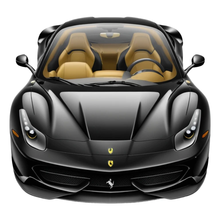 black farari car koli si change kar do sticker