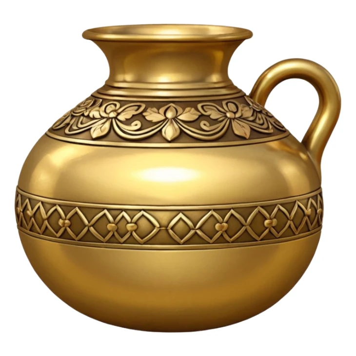 Indian traditional lota sticker