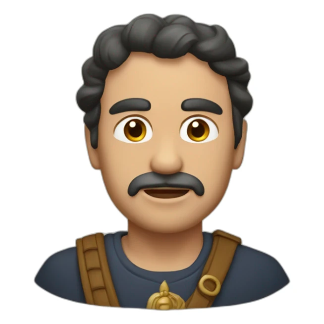 Filósofo rey griego Platón sticker