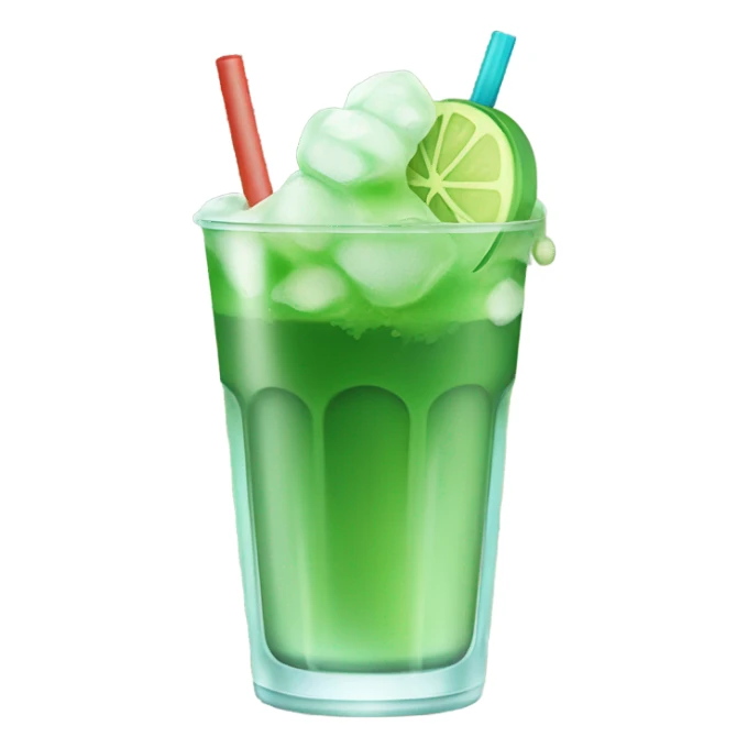 Iced matcha sticker