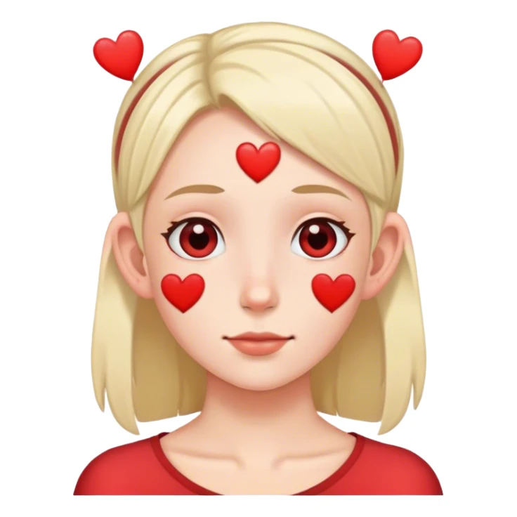 I love you whit 👂🏼 stickers  sticker