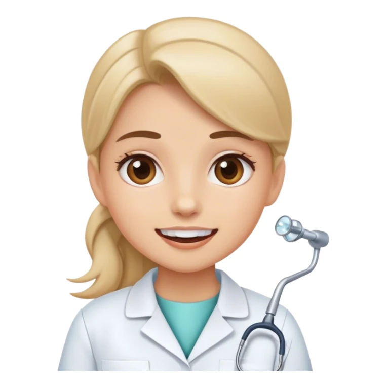 Dentist girl  sticker