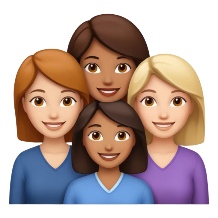 three women sticker