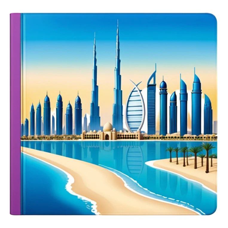 guide to traveling to Dubai sticker