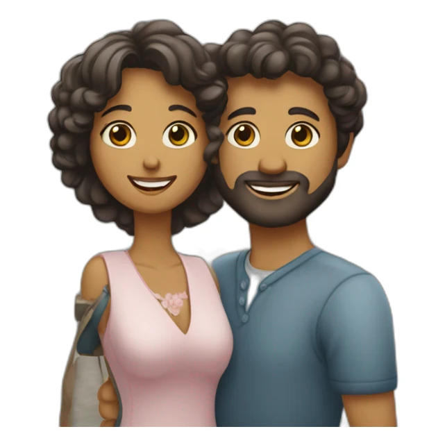 casal apaixonado em Lisboa sticker