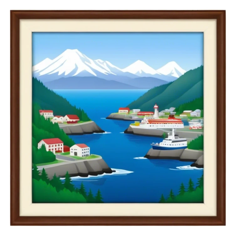 Port Angeles Washington no border sticker