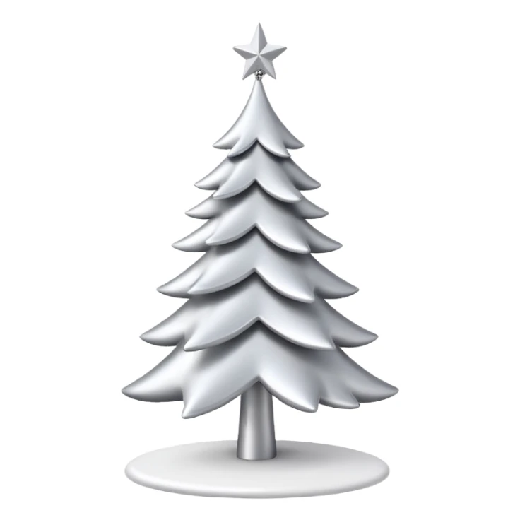 make it aesthetic white christmas decore like its from pinterest sticker