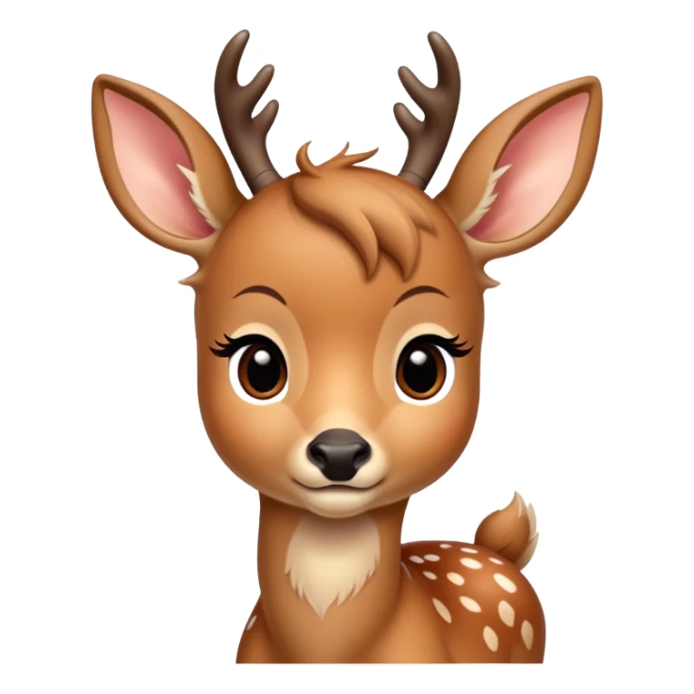 Bambi cute deer wearing ralph lauren  sticker