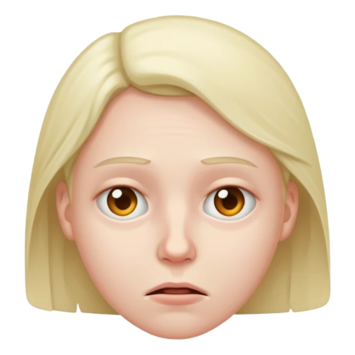 una persona que no se siente bien  sticker