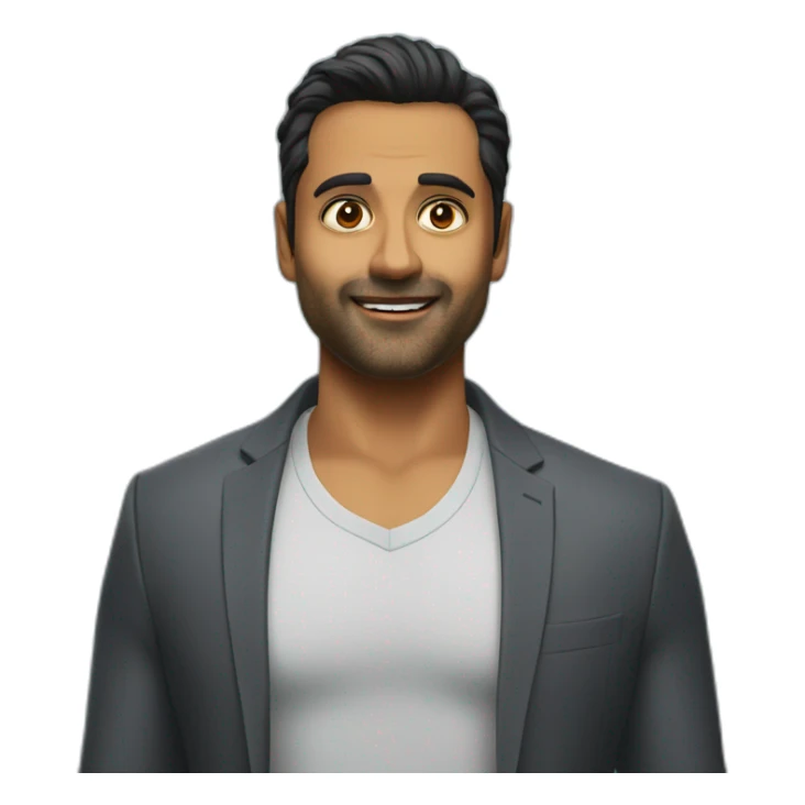 Uday shetty from welcome movie sticker