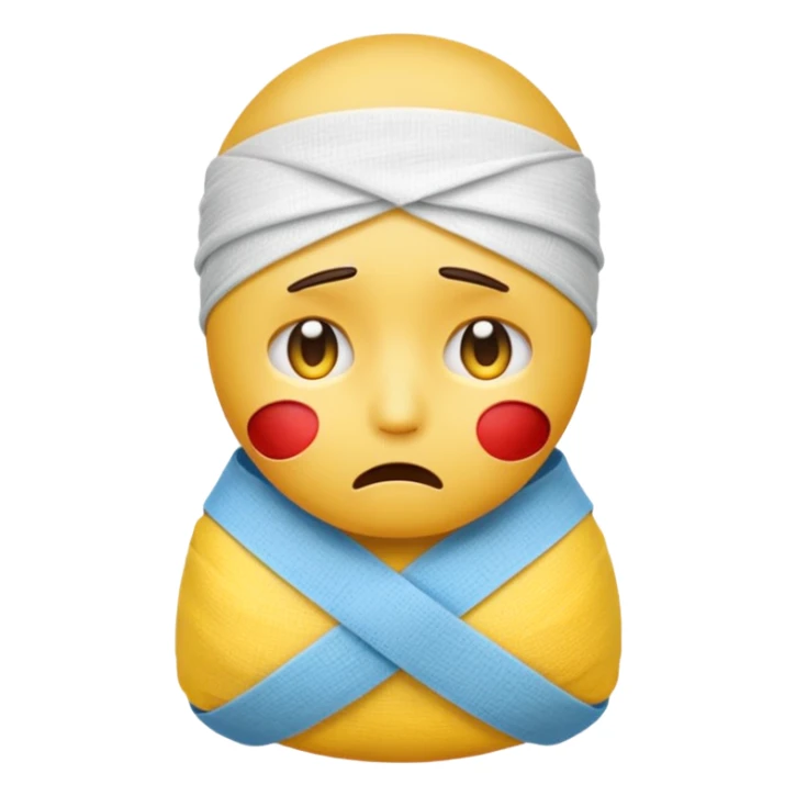 injured emoji sticker