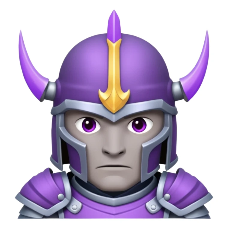 PURPLE AND BİG ARMOR PEKKA sticker