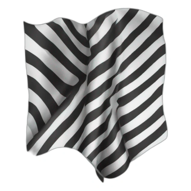 american football referee flag sticker