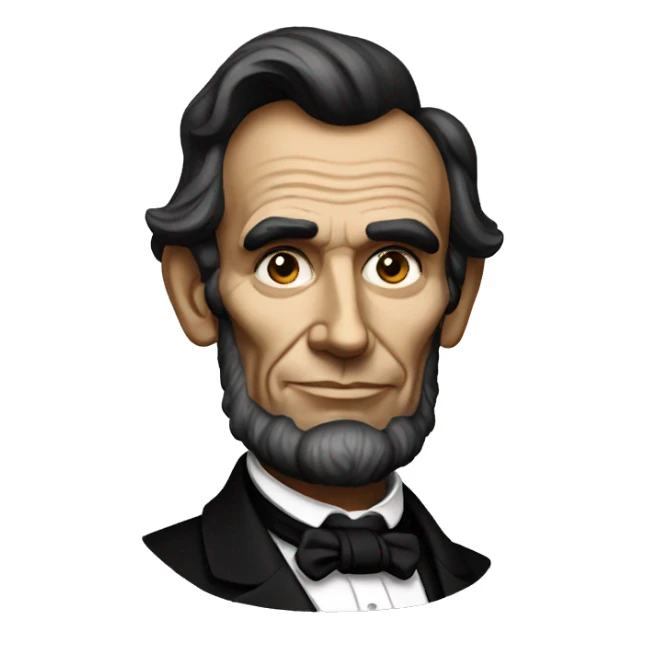 Abraham Lincoln  sticker