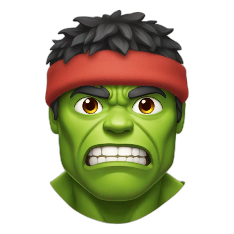 hulk wears red christmas hood sticker