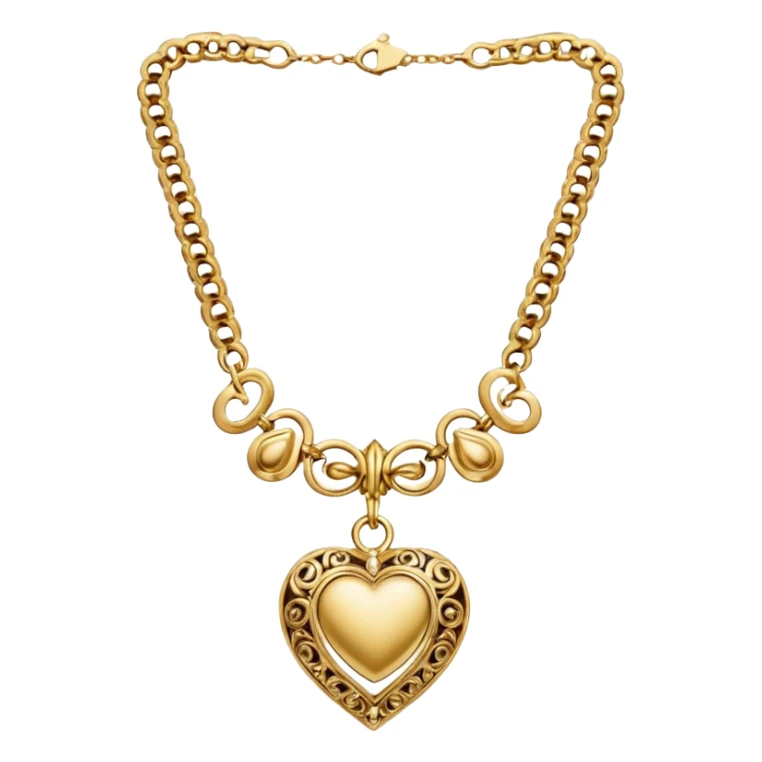 Dior necklace sticker