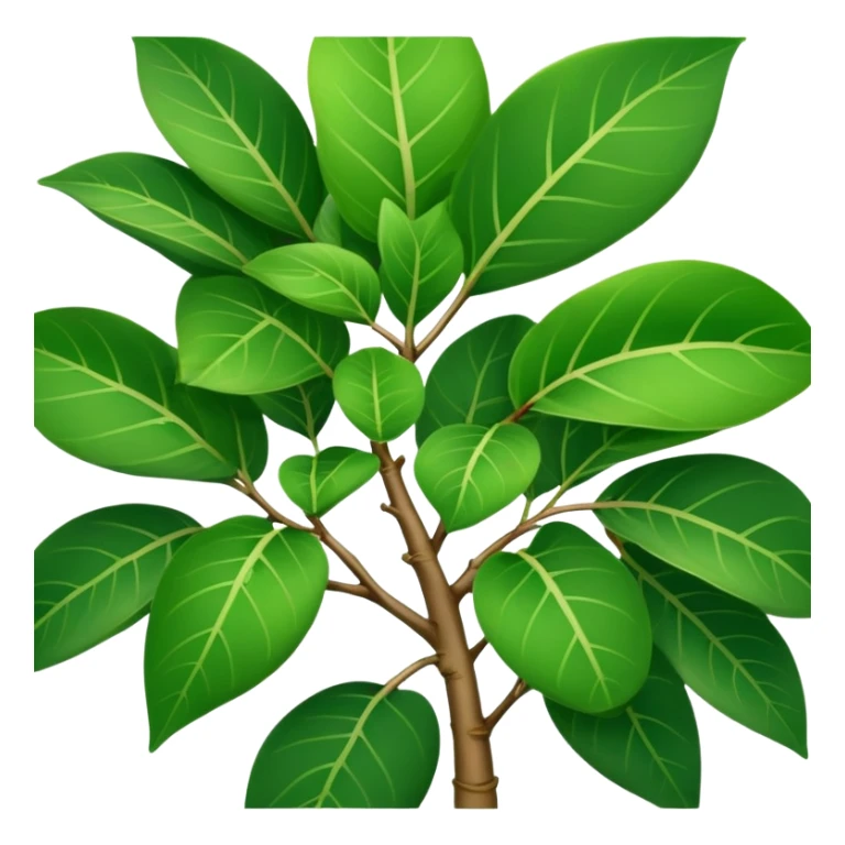 Ficus plant sticker