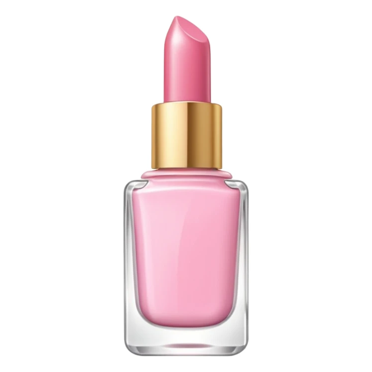 Light pink lip oil sticker