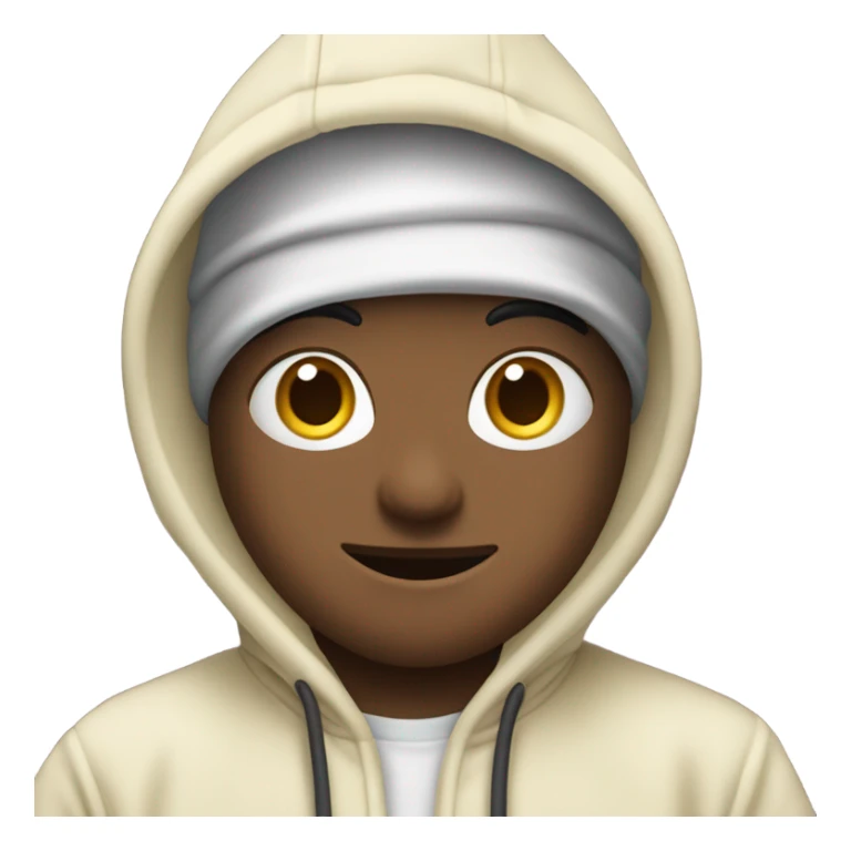 ￼ a cheese wearing a hoodie ￼ sticker