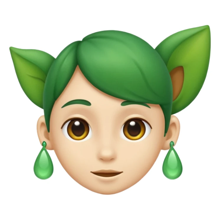 green ear sticker
