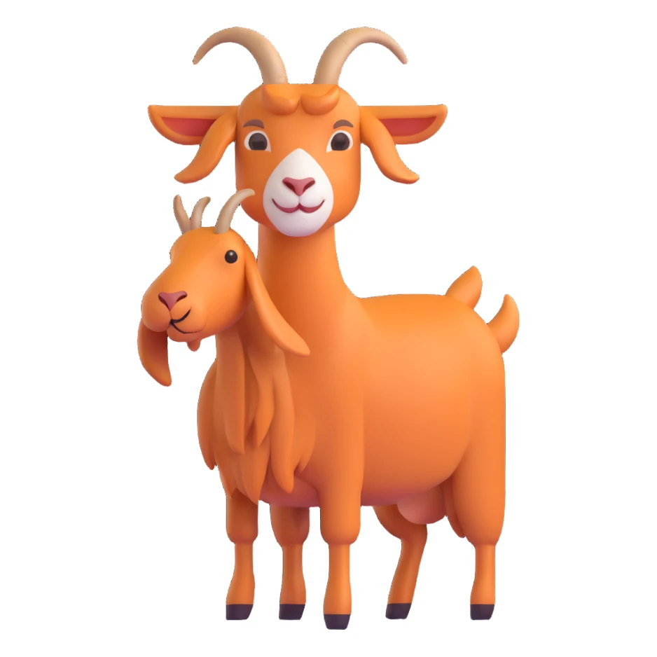 Goat sticker