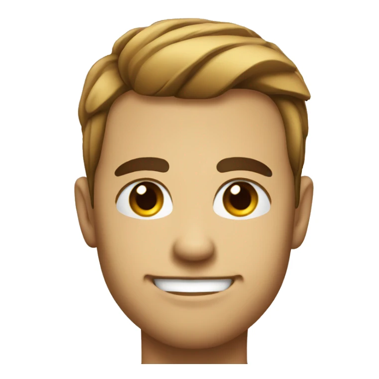 Smirk emoji with eyebrow raise  sticker