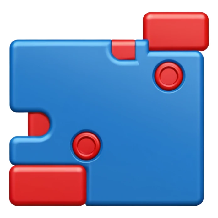  “Boom” sign blue (#00A3E0) and red (#F9423A)  sticker