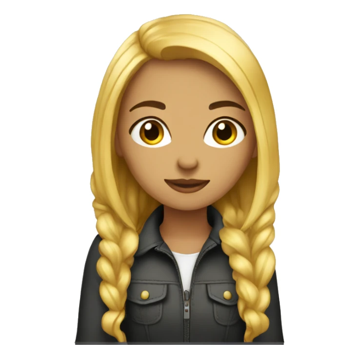 Girl designer think sticker