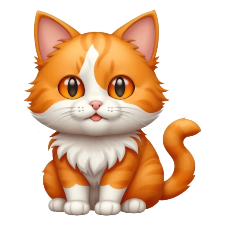 a super cute cat in Tom ang Jerry sticker