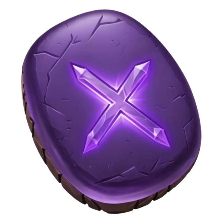 Purple rune stone – Mysterious glow


















 sticker