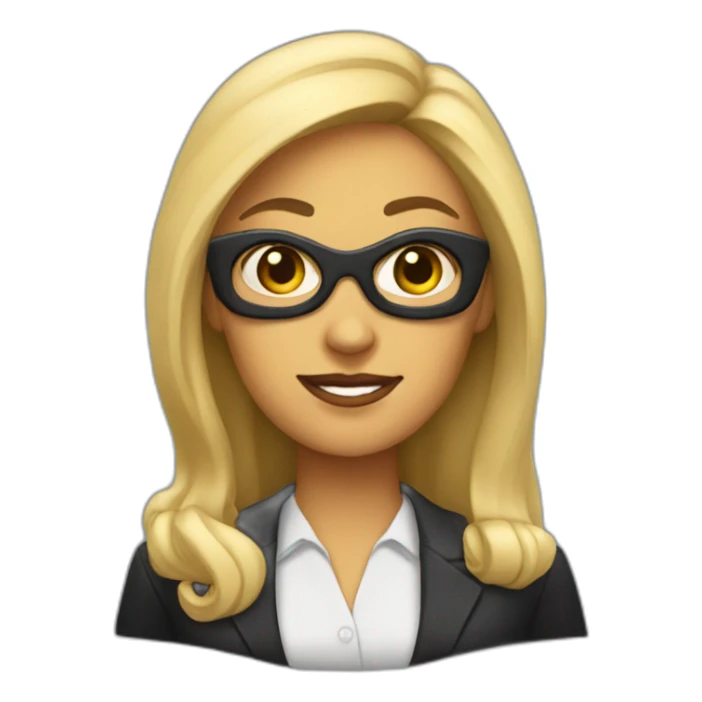 corporate batman woman sticker