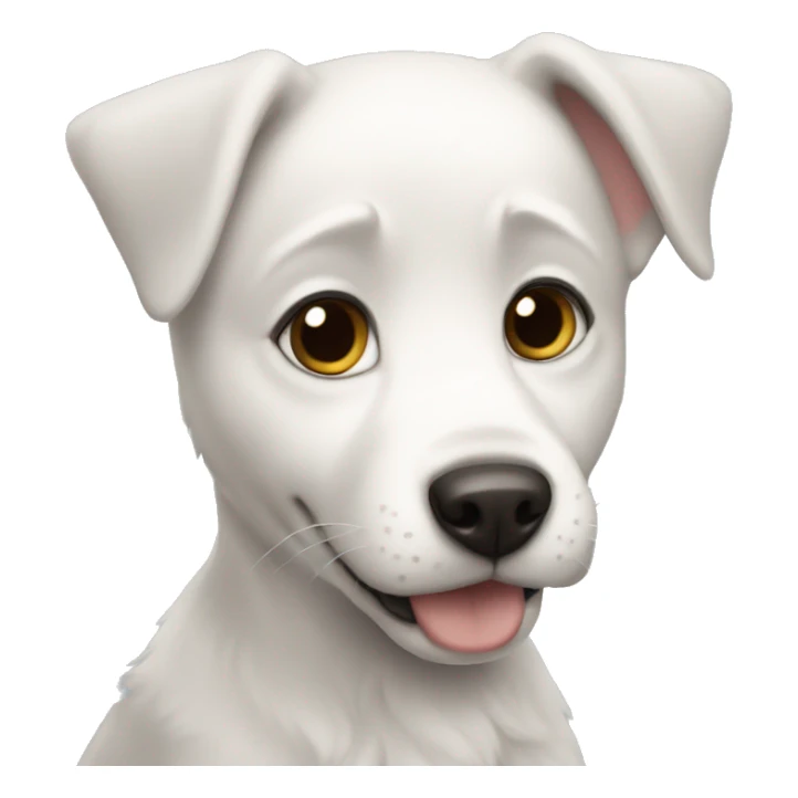 Joshua rush as talking white puppy sticker