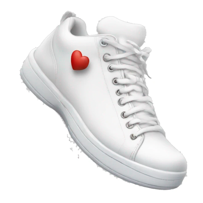 chunky white tennis shoes sticker