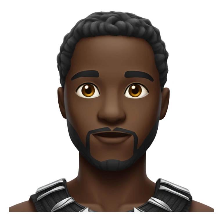 Black panther marvel wakanda forever text emoji  sticker