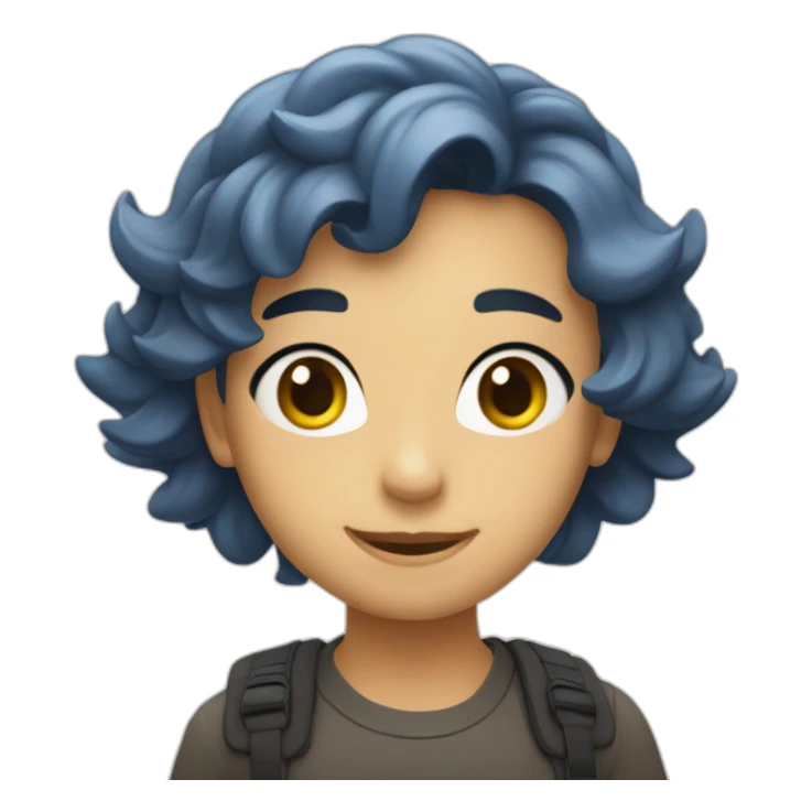 Une étoile à demi coloriée sticker