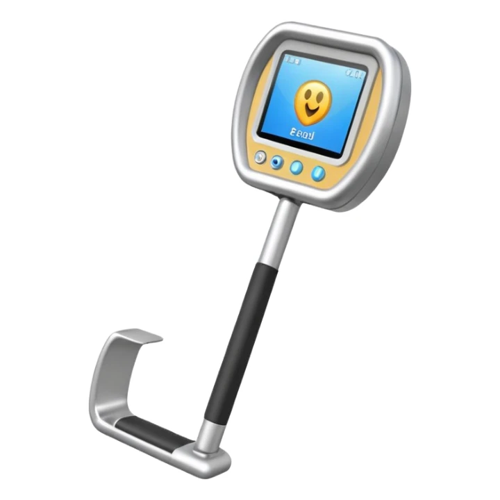Hand-held metal detector
Security scanner
Handheld security wand
Metal detector wand sticker