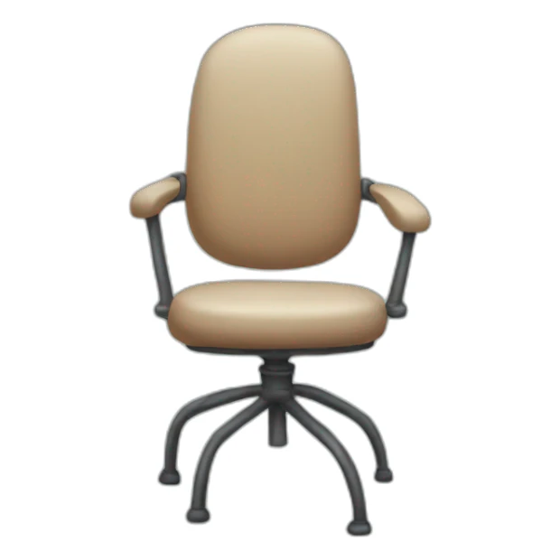 Sad chair sticker