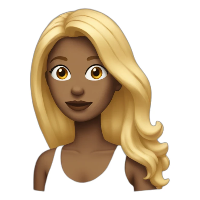 Blond in new york sticker