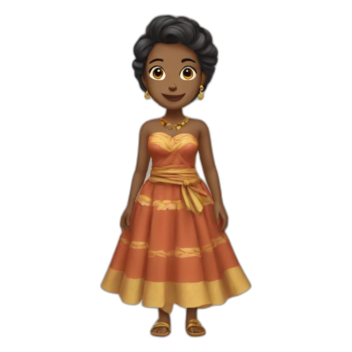 hawana style dress sticker