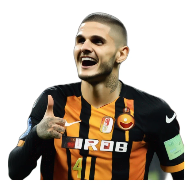 Mauro Icardi Galatasaray celebration 👐 sticker