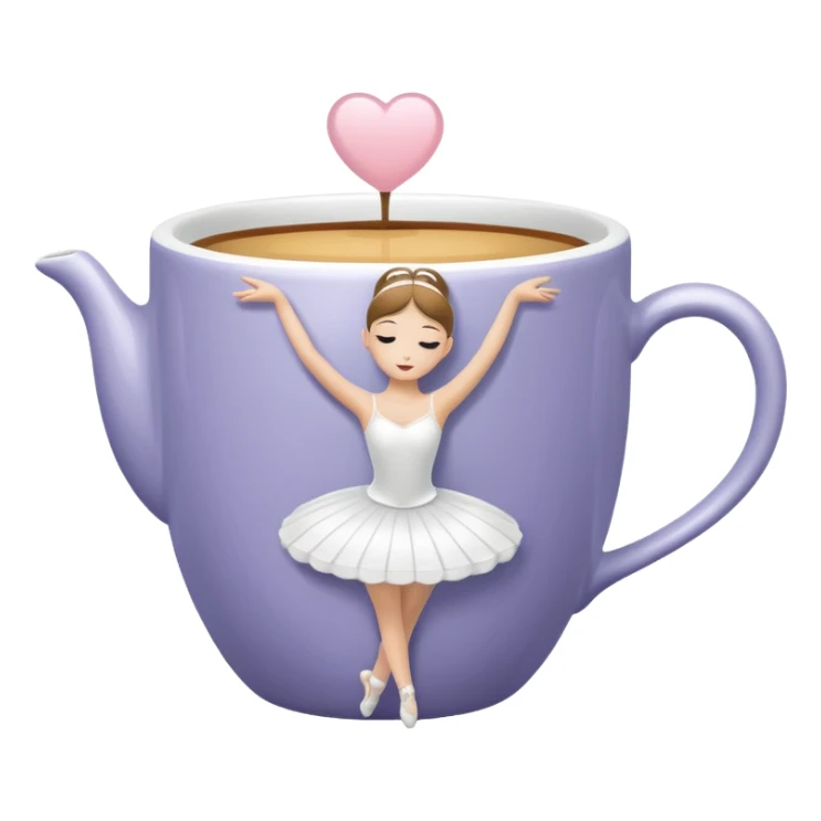 Una taza bailarina  sticker