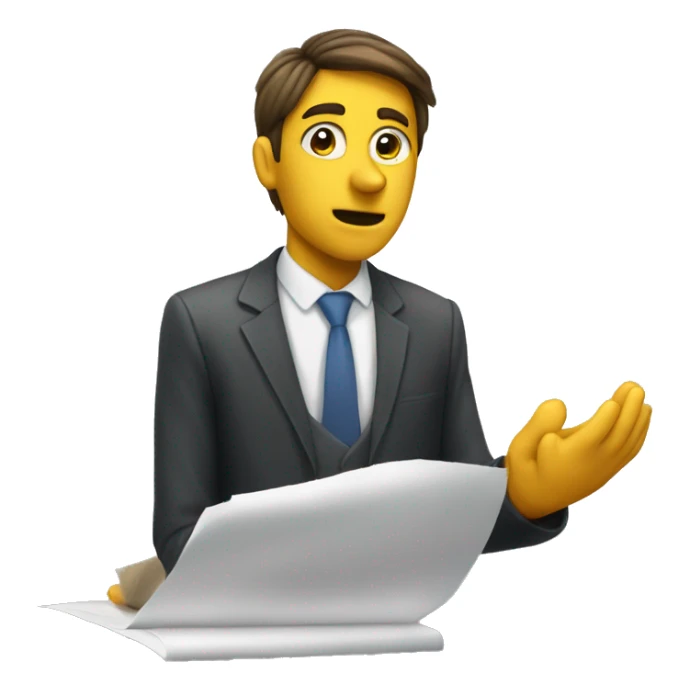 Review what you wrote and try to interpret it objectively sticker