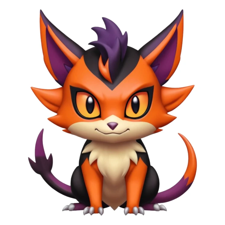 Noibat-Noivern-Litten-Hybrid sticker