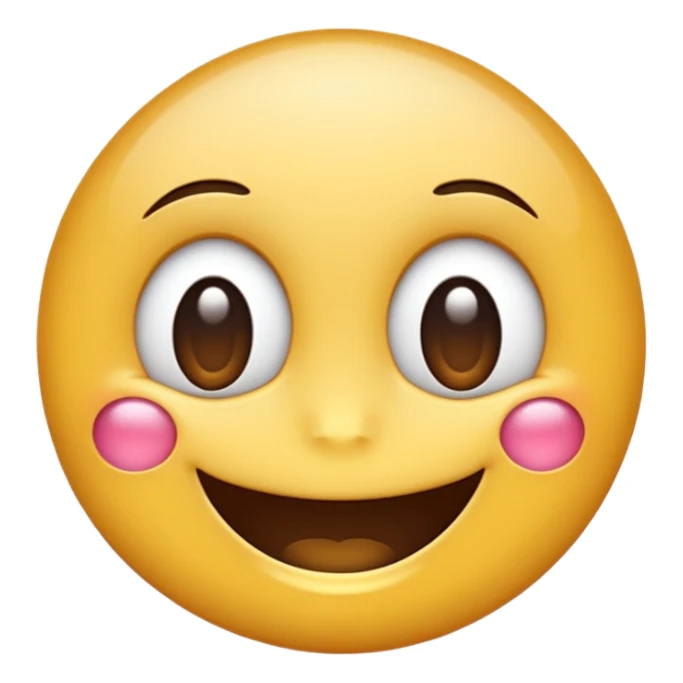 glitter white emoji smile sticker