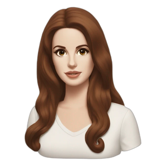 lana del rey A&W era sticker