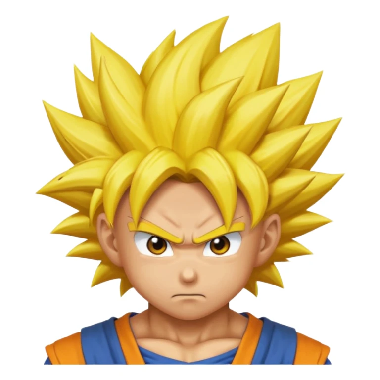 Goku super Sayayín sticker