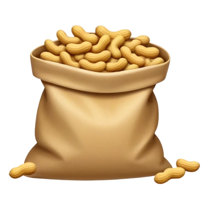 Bag of peanuts sticker