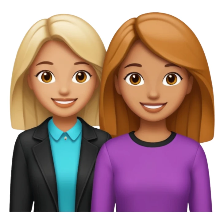 two baddie besties bratz pretty sticker