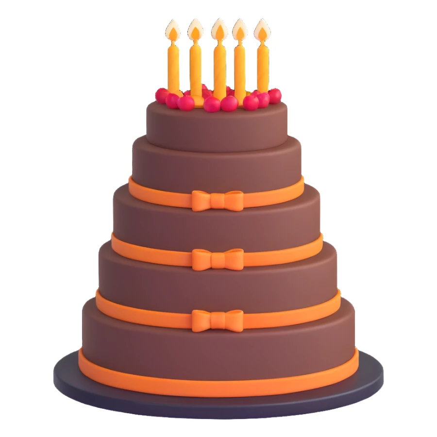 Cake sticker
