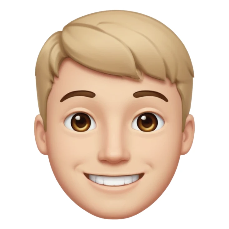 Make a emojis of mr beast face sticker